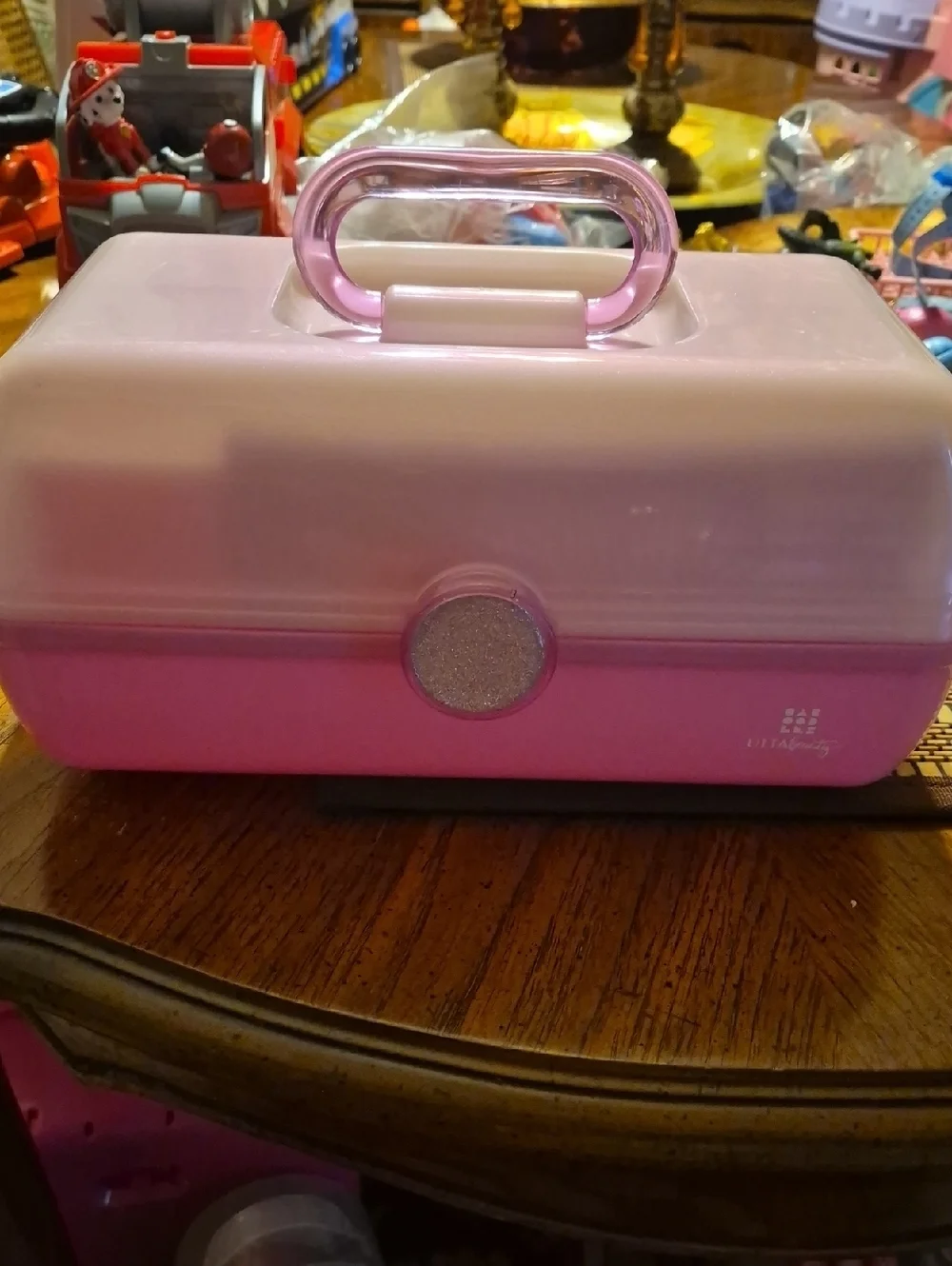 Pink Caboodle Makeup Case
